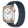 Умные часы Apple Watch Series 8 45 мм Starlight Aluminum Case with Blue Solo Loop